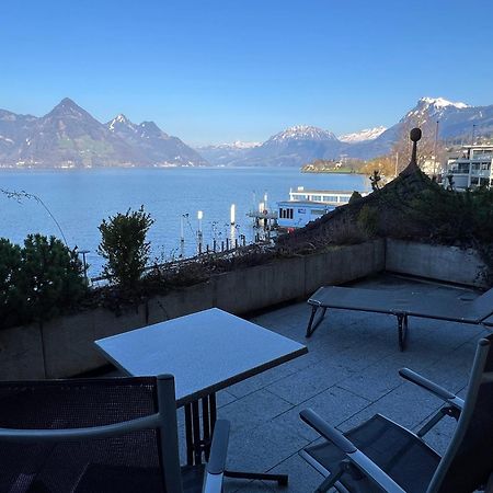 Rigiblick Am See Buochs Exterior foto