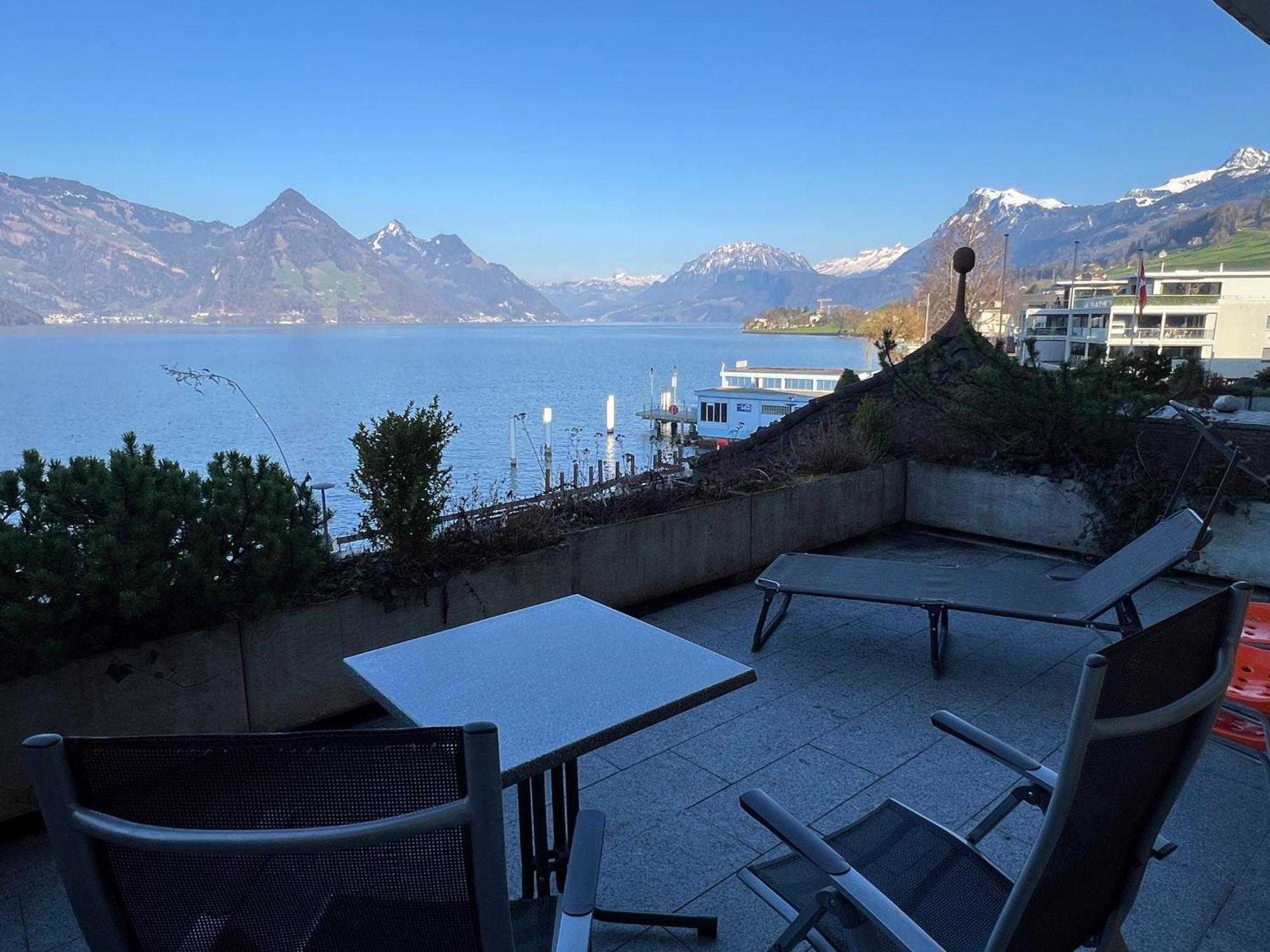 Rigiblick Am See Buochs Exterior foto